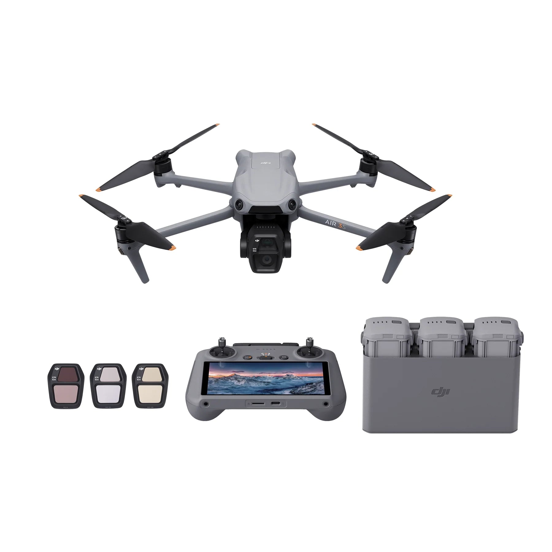 DJI Air 3S Fly More Combo with RC 2 Controller